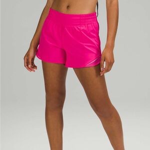 Lululemon 4” High-Rise Hotty Hot shorts